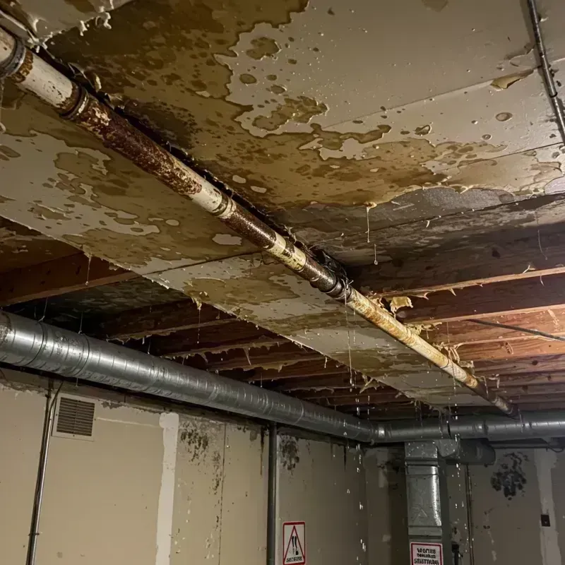 Ceiling Water Damage Repair in Terre du Lac, MO